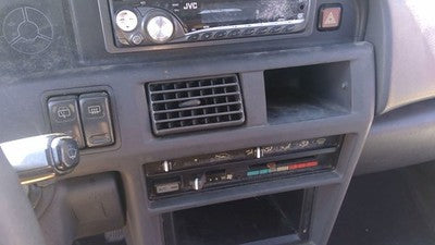 1988-92 Corolla Station Wagon Lower Dash Trim Bezel Around Radio Surround Panel