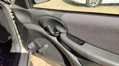 00-02 Sunfire Passenger Right Inside Door Trim Panel 2 Door Coupe Graphite 12G