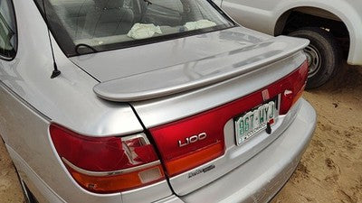 2000-2005 Saturn L100 Rear Spoiler Back Wing Oem Silver 12U 21019034