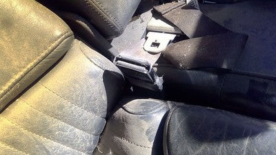 1993 Buick Park Ave Passenger Right Front Seat Belt Buckle Receiver Oem Gray