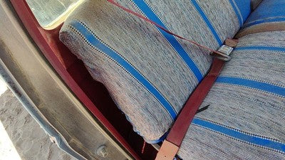 1983 Ford F150 Passenger Right Front Seat Belt Retractor Oem Shoulder Red