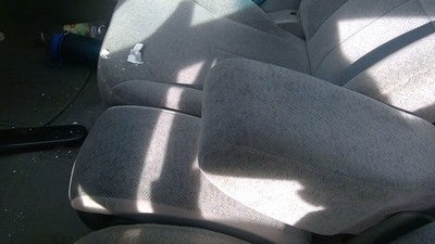 1998 Mercury Sable Center Floor Console Assembly Oem Jump Seat Gray N2