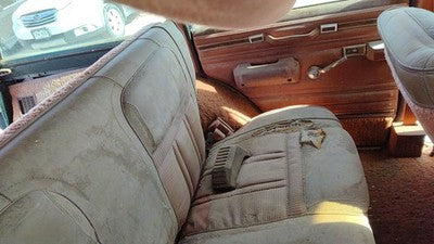 1984 Jeep Grand Wagoneer Rear Bench Seat Assembly Oem Brown