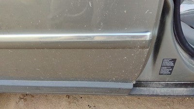 01-05 Vw Passat Passenger Right Rear Moulding From Door Back Trim Strip Silver