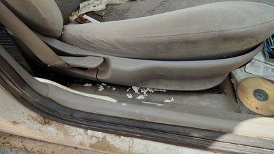 2002 Saturn L100 Passenger Right Side Seat Trim Panel Oem Gray 96B