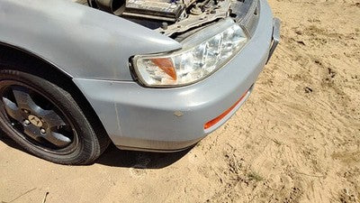 1996-1997 Honda Accord Front Bumper Cover Assembly Oem 2.2L Gray 4787545