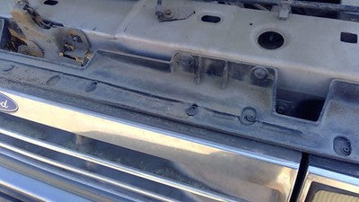1991-1994 Ford Explorer Top Plastic Cover Above Radiator Support Upper Shield