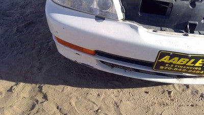 1996-1998 Acura Tl Front Bumper Cover Assembly Oem White 04711