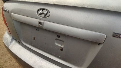2003 Hyundai Elantra License Plate Trim Surround Panel Oem Tail Trunk Finish