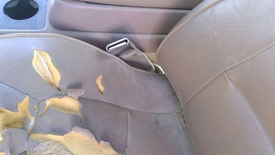 1994 Olds Eighty Eight Driver Left Front Seat Belt Buckle Receiver Oem Tan