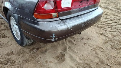 1996-1999 Saturn Sl2 Rear Bumper Cover Assembly Oem Back Gray 21110423