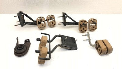 2015 Ford F250 Exhaust Hanger Isolator Bracket Set Oem 6.7L Powerstroke