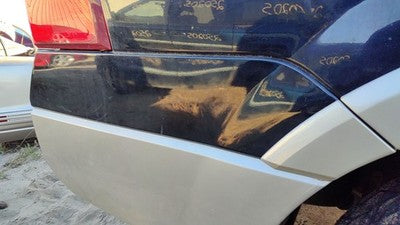 07-17 Expedition Passenger Right Upper Bumper Moulding Corner Panel Ua Black