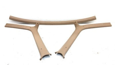 1988 Ford F150 A Pillar Trim Panel Pair Set Left Right Tan Oem