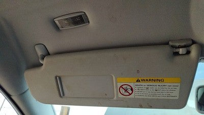 2000-2005 Vw Passat Driver Left Sun Visor Oem 3B0857551s2f4