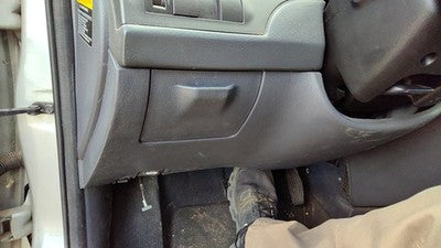 2001-03 Hyundai Elantra Lower Dash Under Column Knee Bolster Trim Panel Oem Gray