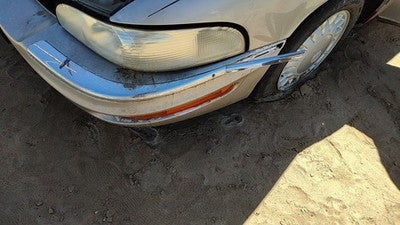 1997-2005 Park Ave Ultra Front Bumper Cover Assembly Oem Silver 25651624