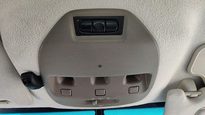 1999 Cadillac Seville Center Overhead Console Dome Light Map Lamp Cubby Tan 503