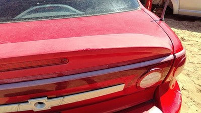 2003-2005 Chevy Cavalier Rear Spoiler Back Wing Oem Red 74U 88980904