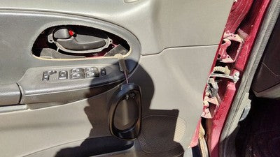 02-04 Trail Blazer Driver Left Front Inside Door Trim Panel With Master Switch