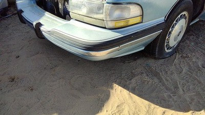1992-1996 Buick Lesabre Front Bumper Cover Assembly Oem Blue 12535485