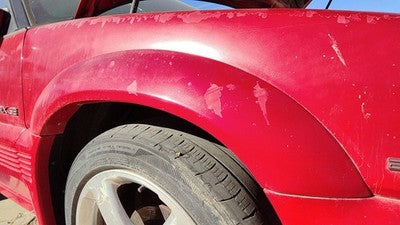 1993 Grand Prix Passenger Right Front Wheel Flare Moulding Oem Fender