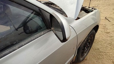2001-2006 Hyundai Elantra Passenger Right Side Mirror Door Mounted Oem Silver