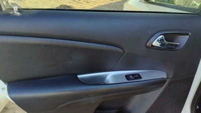 2012-19 Dodge Journey Driver Left Rear Inside Door Trim Panel Only Back Black X9