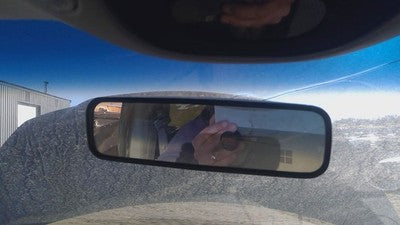 2000 Chrysler Voyager Inside Rear View Mirror Oem Windshield Mounted 4696545Ab