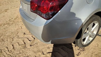 2011-2016 Chevy Cruze Rear Bumper Cover Assembly Oem Back Silver Gan 12776334