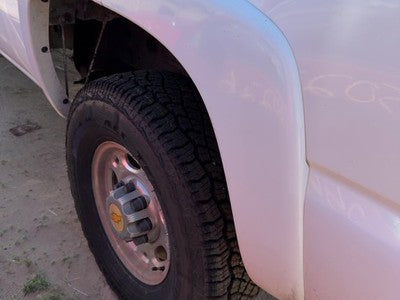 05 Chevy Silverado 2500 Driver Left Rear Wheel Flare Moulding Oem Back White 50U