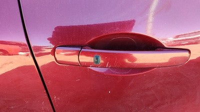 2008 Nissan Rogue Passenger Right Front Outside Door Handle A33 Venom Red Pearl