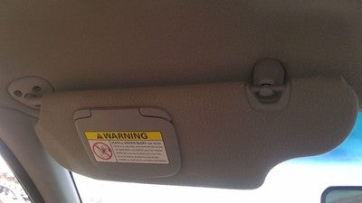 1998 Mercury Sable Driver Left Sun Visor Oem Gray N2