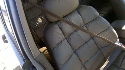 94 Jeep Grand Cherokee Passenger Right Front Seat Belt Retractor Shoulder Brown