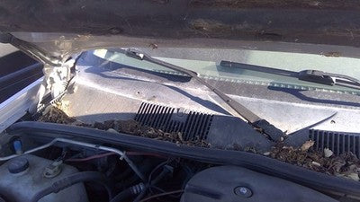 1994 Jeep Grand Cherokee Windshield Wiper Cowl Vent Trim Panel Oem Grille