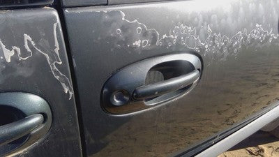 00 Chrysler Voyager Passenger Right Front Outside Door Handle Oem Green Qk02ws2