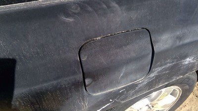 1998-2002 Subaru Forester Fuel Tank Door With Hinge Gas Lid Oem Filler Black