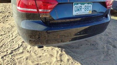 2012-2015 Vw Passat Rear Bumper Cover Assembly Oem Back Black A1 561807421Dgru
