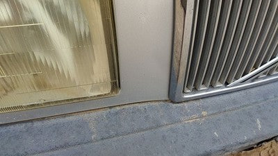 1991 Volvo 740 Passenger Right Front Headlight Trim Surround Panel Door