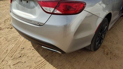 2015-2017 Chrysler 200 Rear Bumper Cover Assembly Oem Back Billet Silver Psc
