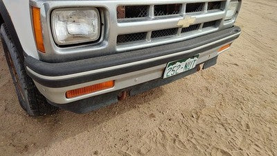 1991-1994 Chevy S10 Blazer Front Bumper With Brackets Assembly Oem 15961870