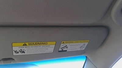 2011-2016 Kia Sportage Passenger Right Sun Visor Oem 852203W130ed