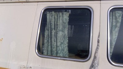 1975-1991 Ford Van E250 Passenger Right Rear Side Window Door Glass Oem Back