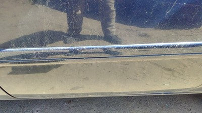 Chrysler Town & Country Driver Rear Moulding From Door Back Trim Strip Blue Pb8