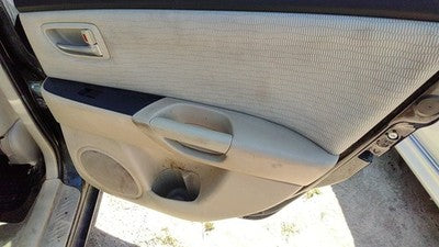 07-09 3 Passenger Right Rear Inside Door Trim Panel With Switches Back Beige Br7
