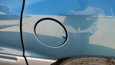 1999-2003 Ford Windstar Fuel Tank Door With Hinge Gas Lid Oem Filler Blue Lv Ts