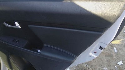 14-16 Sportage Passenger Right Rear Inside Door Trim Panel Only Back Black Wk
