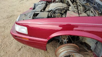 1992-2002 Cadillac Eldorado Driver Left Front Fender Oem Crimson Red 86U