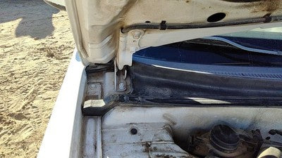 2003 Hyundai Elantra Passenger Right Hood Hinge Assembly Oem White