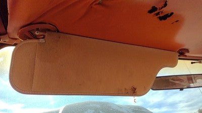 1984 Jeep Grand Wagoneer Driver Left Sun Visor Oem Brown
